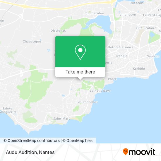 Audu Audition map