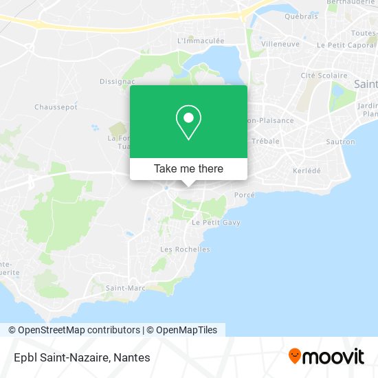Epbl Saint-Nazaire map