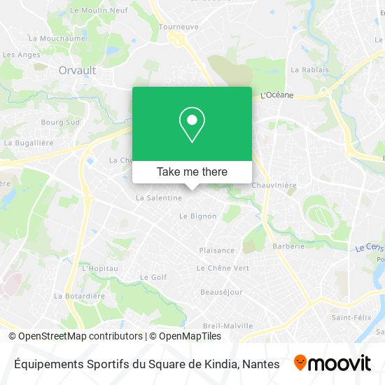 Équipements Sportifs du Square de Kindia map