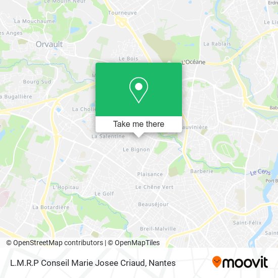L.M.R.P Conseil Marie Josee Criaud map