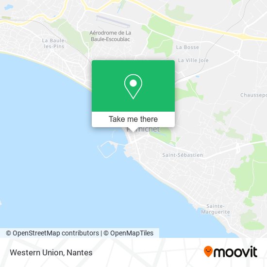 Western Union map