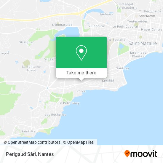 Perigaud Sàrl map