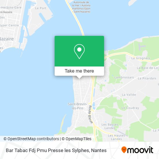 Bar Tabac Fdj Pmu Presse les Sylphes map