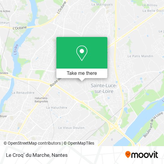 Le Croq' du Marche map