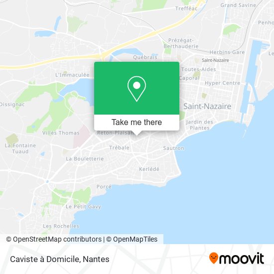 Caviste à Domicile map