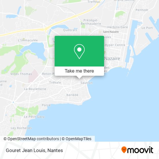 Gouret Jean Louis map