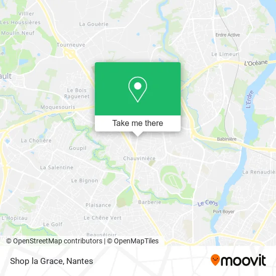 Mapa Shop la Grace