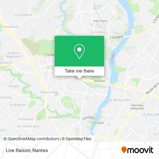 Live Raison map
