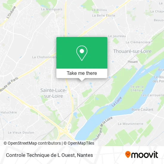 Controle Technique de L Ouest map