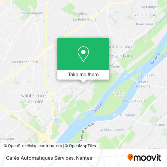 Cafés Automatiques Services map