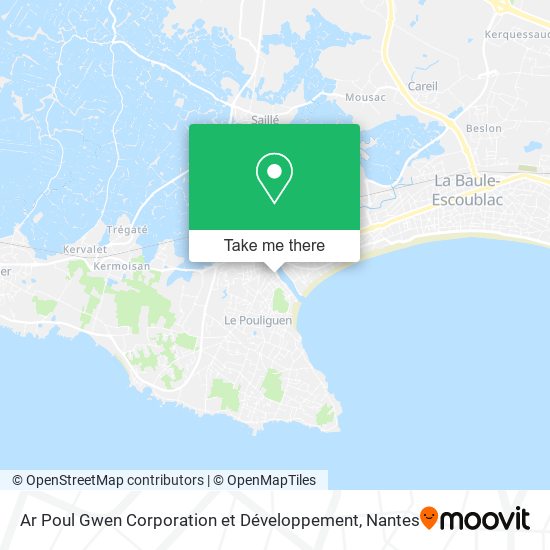 Mapa Ar Poul Gwen Corporation et Développement