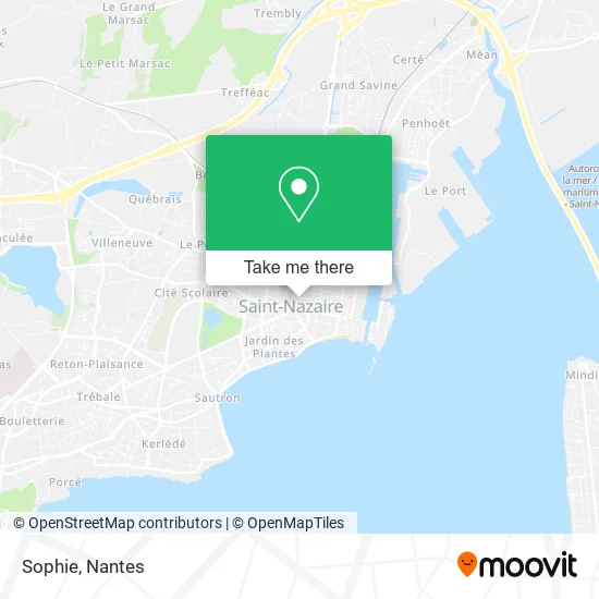 Mapa Sophie