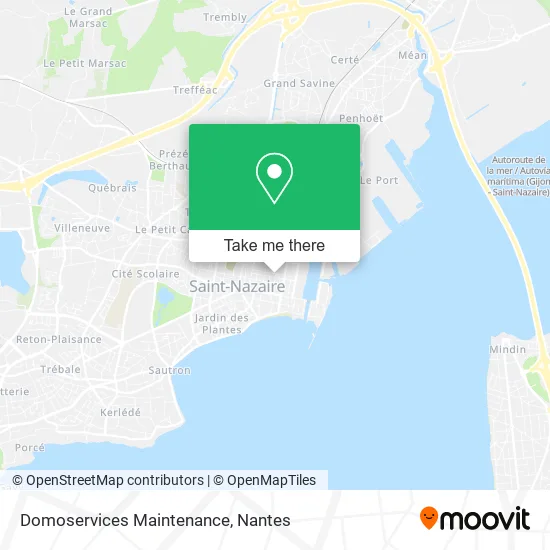 Domoservices Maintenance map