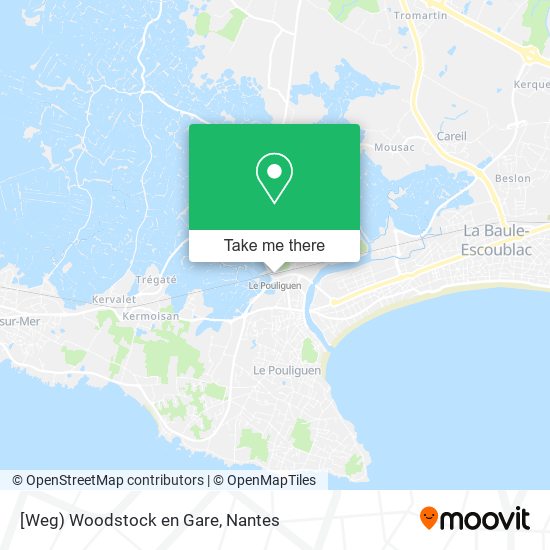 [Weg) Woodstock en Gare map