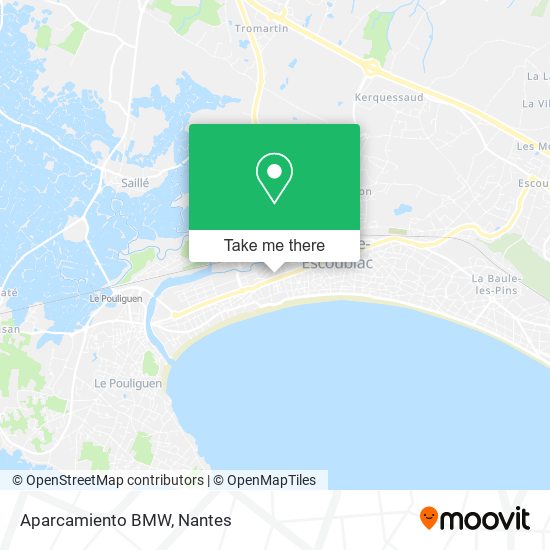 Aparcamiento BMW map
