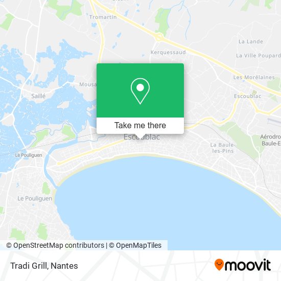 Tradi Grill map