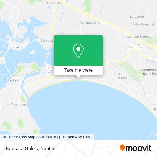 Boccara Galery map