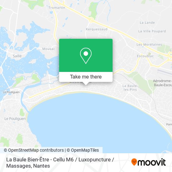 La Baule Bien-Être - Cellu M6 / Luxopuncture / Massages map