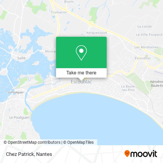 Chez Patrick map