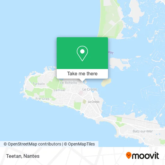 Teetan map