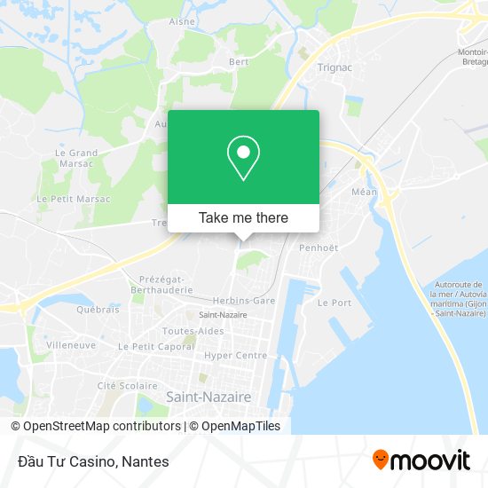 Đầu Tư Casino map