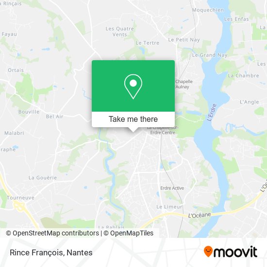 Rince François map