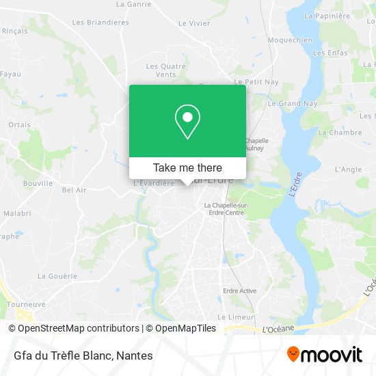Gfa du Trèfle Blanc map