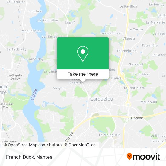 French Duck map