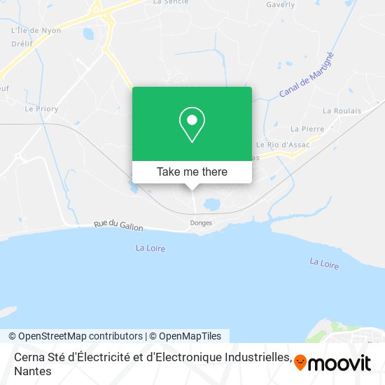 Cerna Sté d'Électricité et d'Electronique Industrielles map