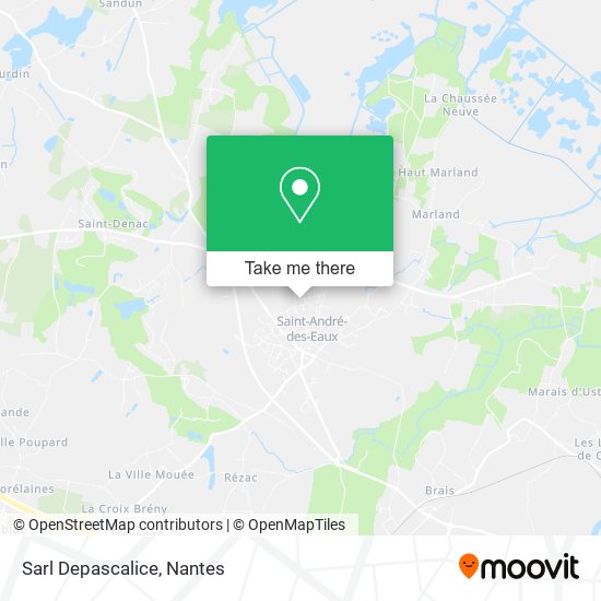 Sarl Depascalice map