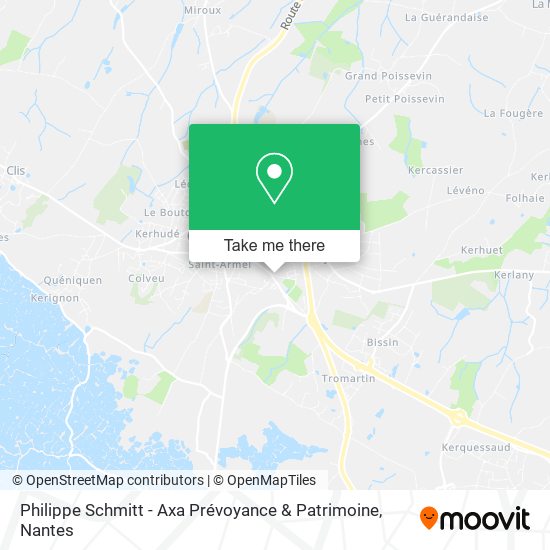 Philippe Schmitt - Axa Prévoyance & Patrimoine map