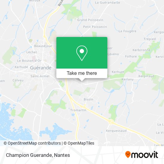 Champion Guerande map