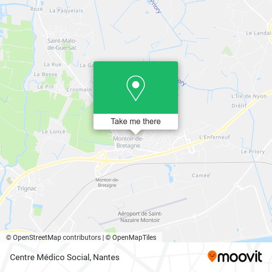 Centre Médico Social map