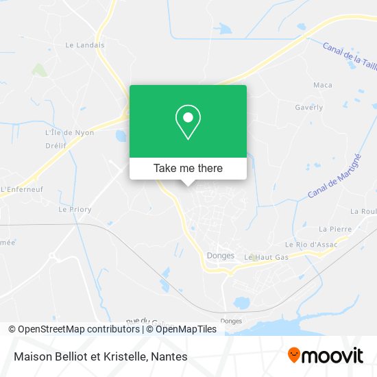 Maison Belliot et Kristelle map