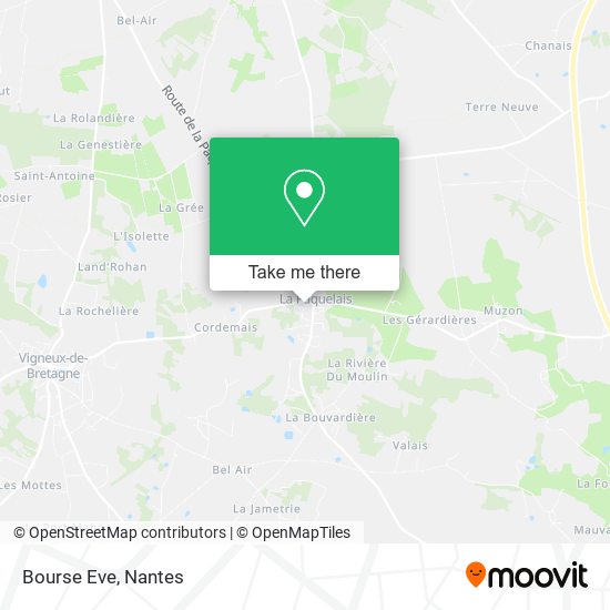 Bourse Eve map