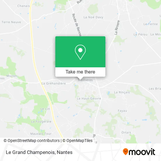 Le Grand Champenois map