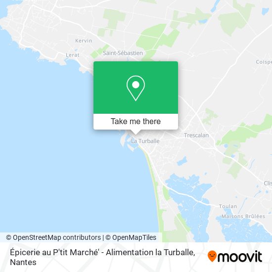 Épicerie au P'tit Marché' - Alimentation la Turballe map