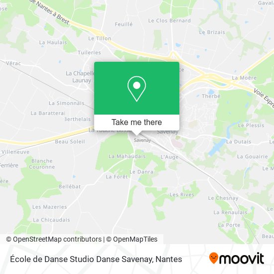 École de Danse Studio Danse Savenay map