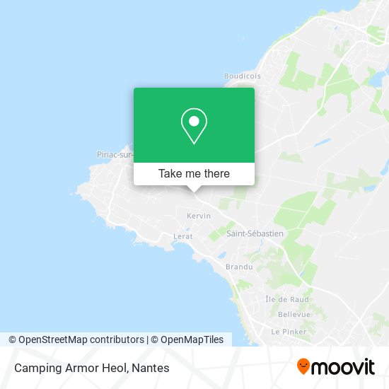 Camping Armor Heol map