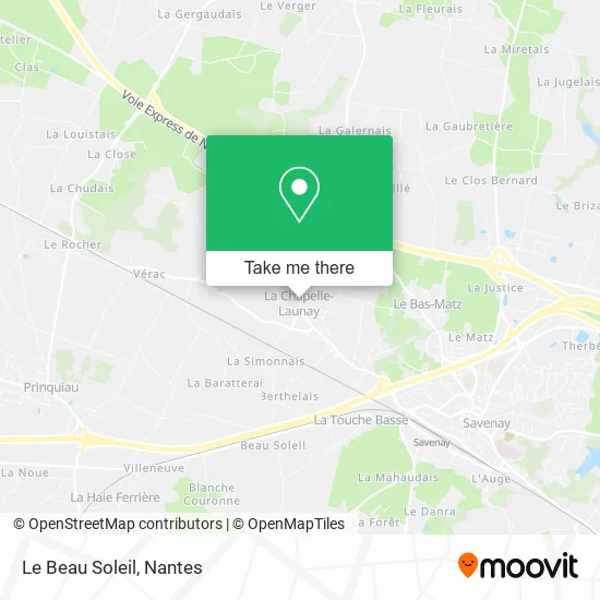 Le Beau Soleil map