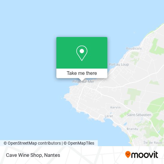 Cave Wine Shop map