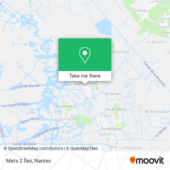 Mets 2 Îles map