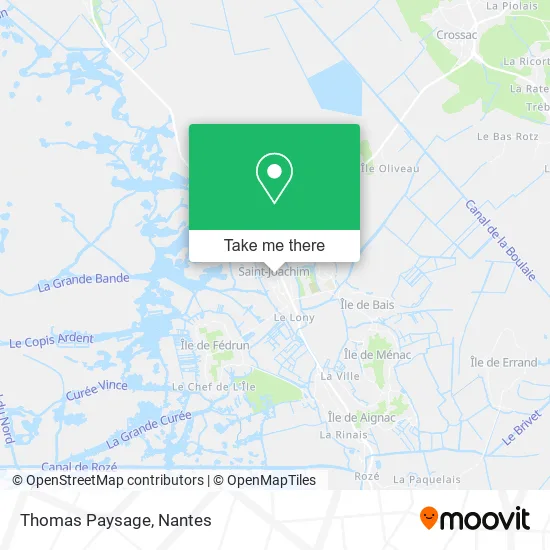 Thomas Paysage map