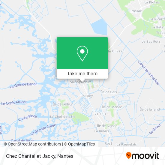 Chez Chantal et Jacky map