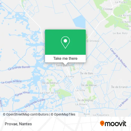 Provae map