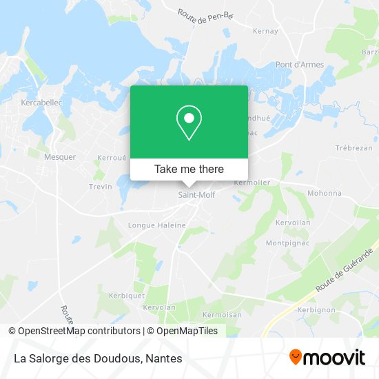 La Salorge des Doudous map