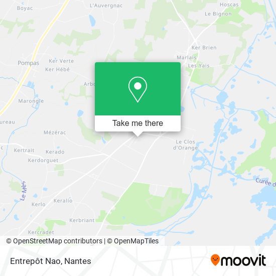 Entrepôt Nao map