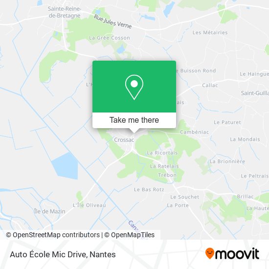 Auto École Mic Drive map