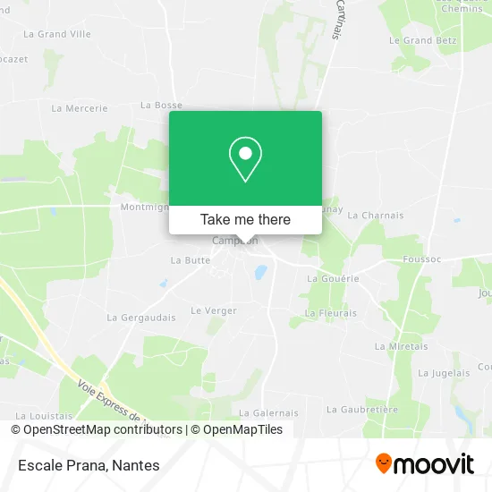 Escale Prana map