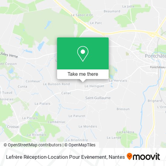Lefrère Réception-Location Pour Evènement map